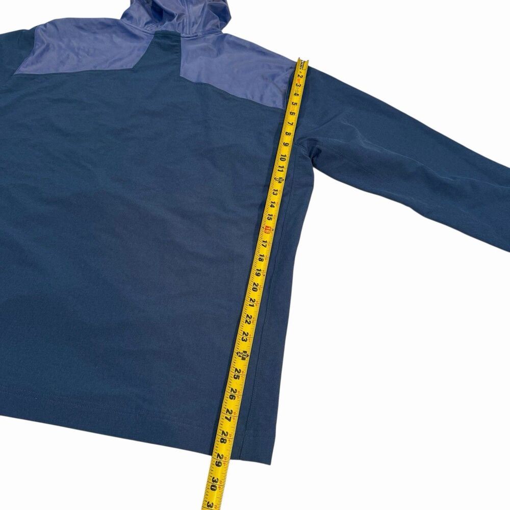 Nike Pro Training Jacket Men's XXL 2XL Hooded‎ Zip Up Lightweight Athletic Blue - Picture 10 of 10